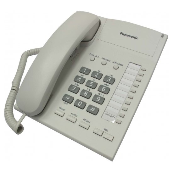 Проводной телефон Panasonic KX-TS2382RUW