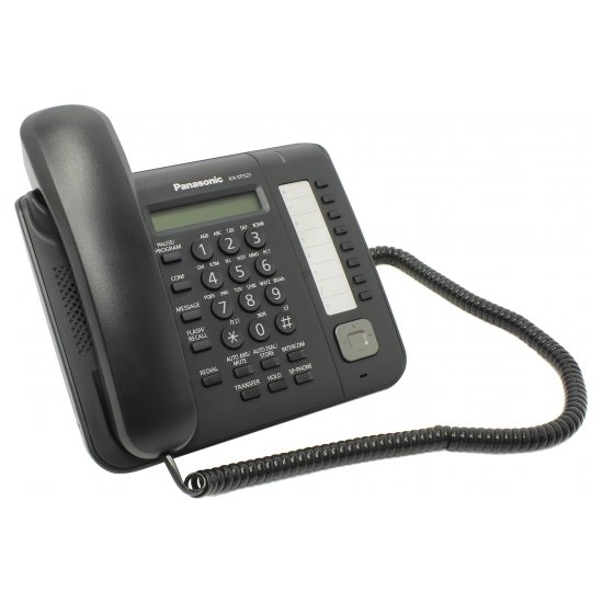 Системный цифровой телефон Panasonic KX-DT521RU-B