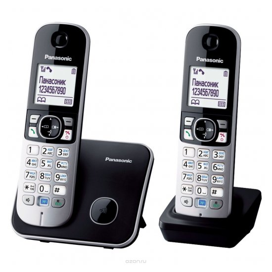 DECT-телефон Panasonic KX-TG6812RUB