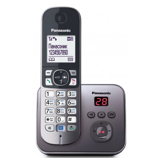 DECT-телефон Panasonic KX-TG6821RUM