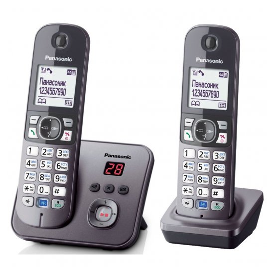 DECT-телефон Panasonic KX-TG6822RUM