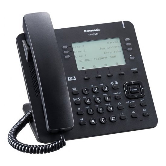 IP телефон  Panasonic KX-NT630RU-B