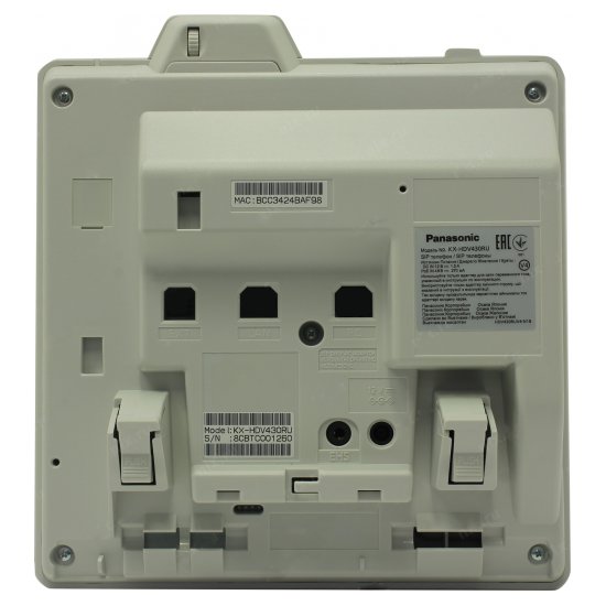 Проводной SIP-видеотелефон Panasonic KX-HDV430RUB