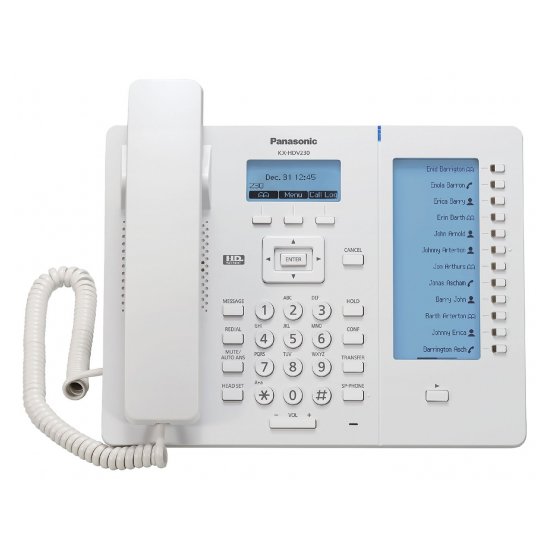 Проводной SIP-телефон Panasonic KX-HDV230RU