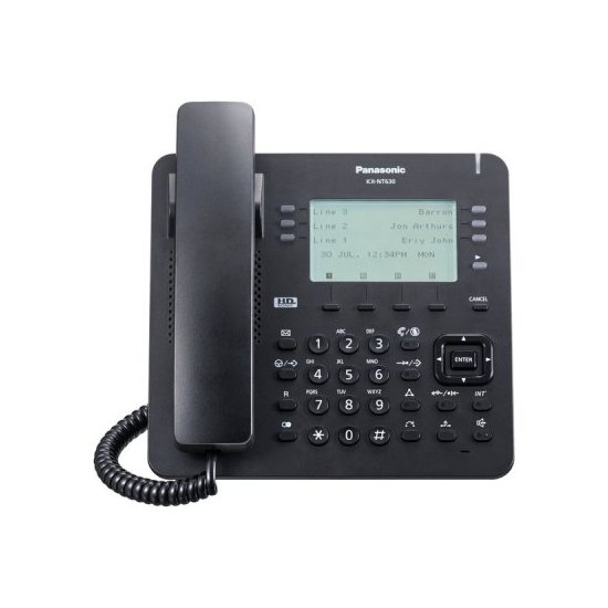IP телефон Panasonic KX-NT630RU-B