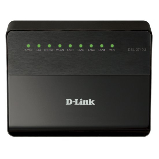 Беспроводной маршрутизатор N300 ADSL2+ D-Link DSL-2740U/R1A