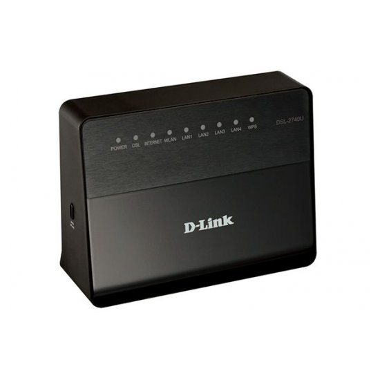 Беспроводной маршрутизатор N300 ADSL2+ D-Link DSL-2740U/R1A
