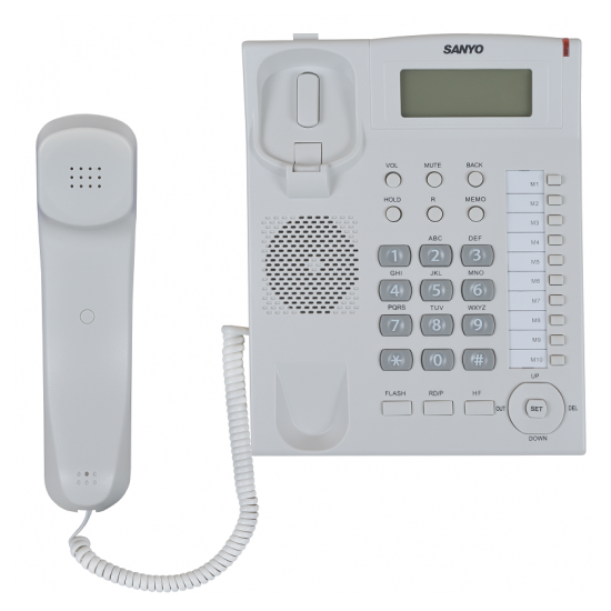 Проводной телефон SANYO RA-S517W