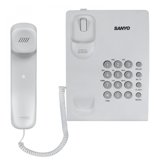 Проводной телефон SANYO RA-S204W