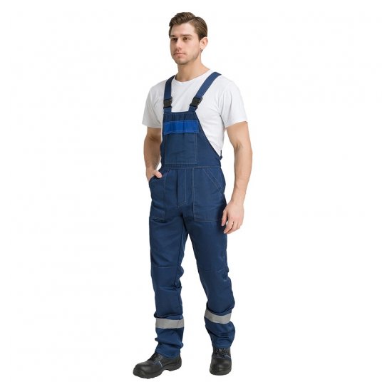 Комплект рабочей спецодежды Pentalab Костюм мужской "ВАСТОРГ" (куртка/полукомбинезон),(р. 52-54/182-188)