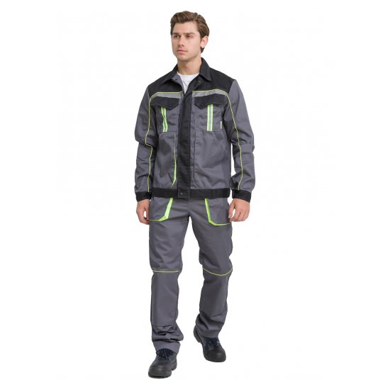 Комплект рабочей спецодежды Pentalab Костюм мужской "ОПТИМА NEO" (куртка/брюки), (р. 52-54/182-188)