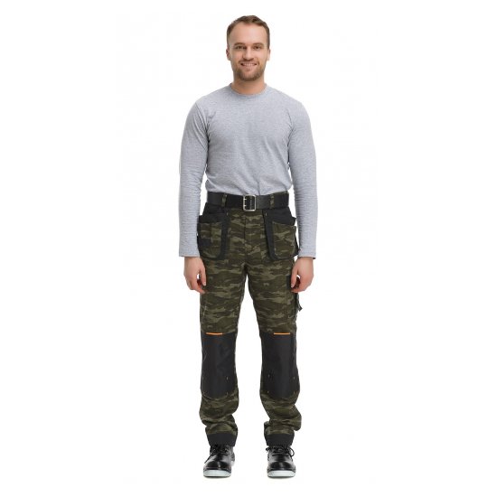 Комплект рабочей спецодежды Pentalab Костюм мужской "ЗИНДЕР" (куртка/брюки) КМФ (р. 48-50/170-176)