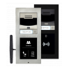 Домофон с камерой и внутренней антенной (черный) 2N LTE Verso